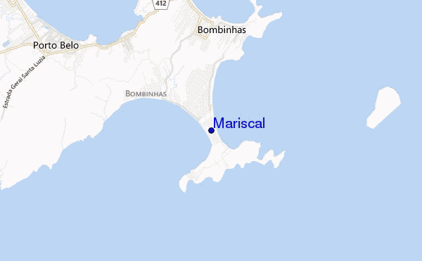 mapa de localização de Mariscal