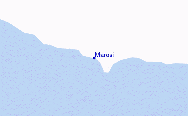 mapa de localização de Marosi