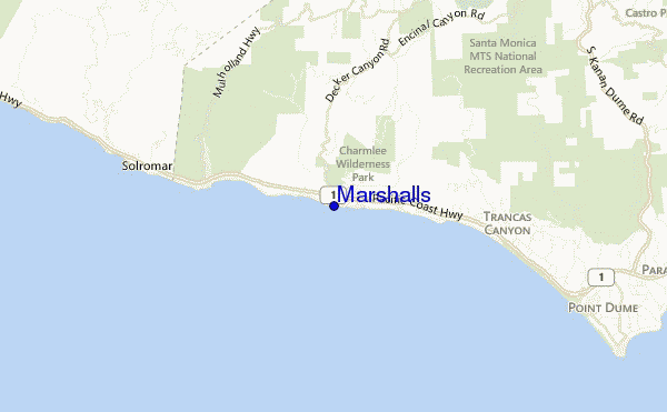 mapa de localização de Marshalls