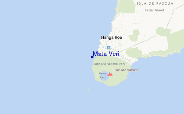 mapa de localização de Mata Veri