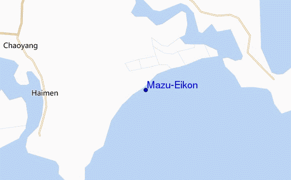 mapa de localização de Mazu-Eikon