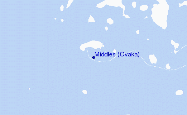 mapa de localização de Middles (Ovaka)