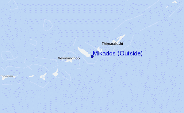 mapa de localização de Mikados (Outside)