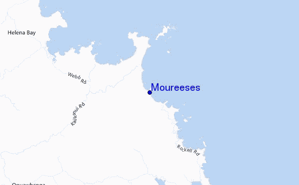 mapa de localização de Moureeses