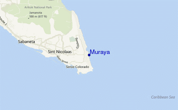 mapa de localização de Muraya