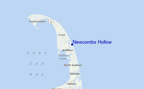 Newcombs Hollow Location Map