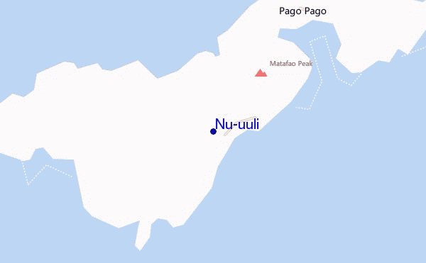 mapa de localização de Nu'uuli