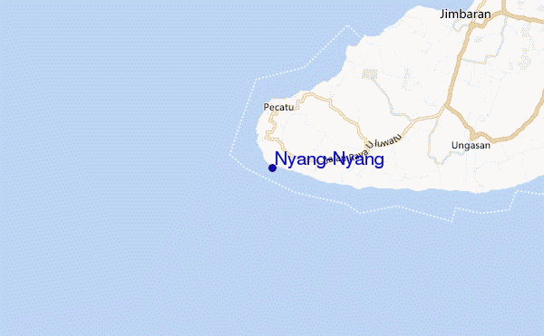 mapa de localização de Nyang-Nyang