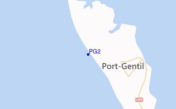 mapa de localização de PG2