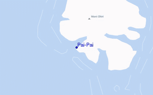 mapa de localização de Pai-Pai
