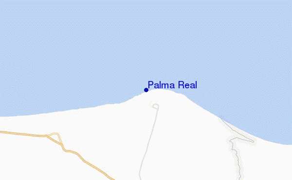 mapa de localização de Palma Real