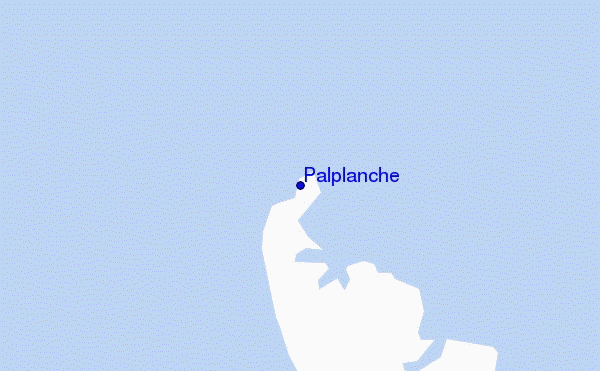 mapa de localização de Palplanche