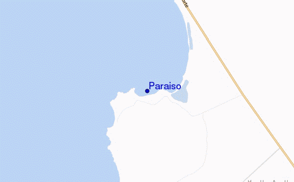 mapa de localização de Paraiso
