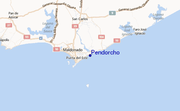 Pendorcho Location Map