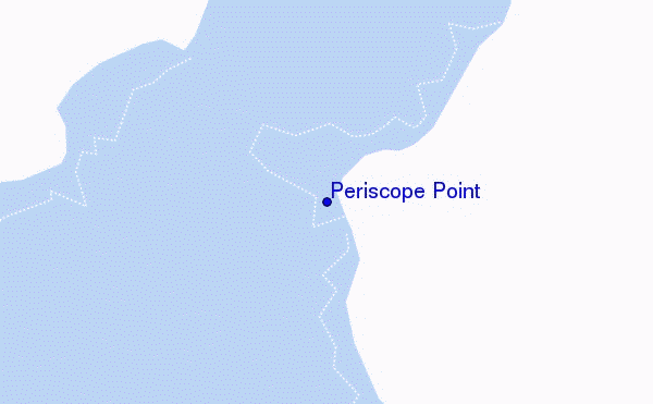 mapa de localização de Periscope Point