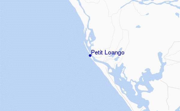 Petit Loango Location Map