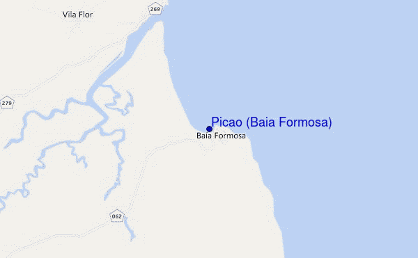 mapa de localização de Picao (Baia Formosa)