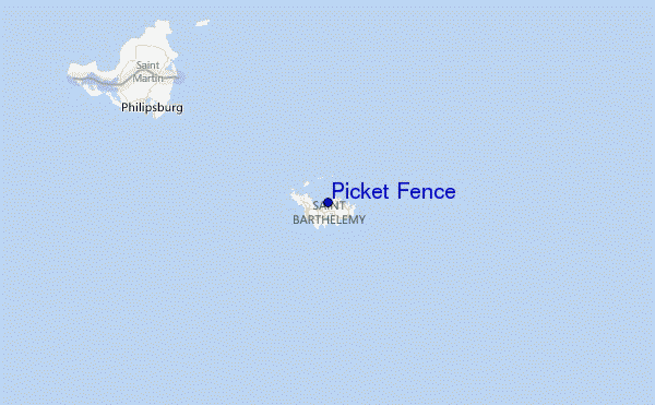 Picket Fence Location Map
