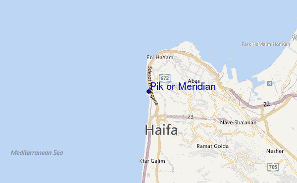 mapa de localização de Pik or Meridian