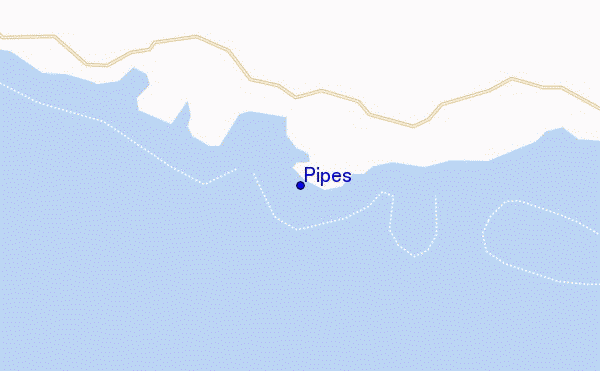 mapa de localização de Pipes