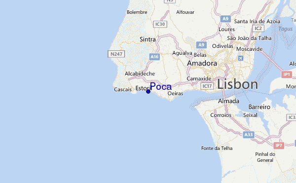 Poca Location Map