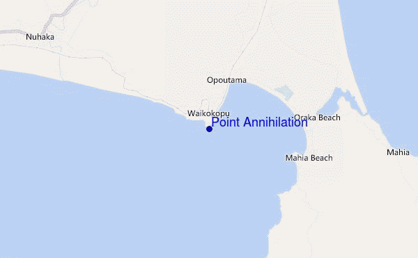 mapa de localização de Point Annihilation