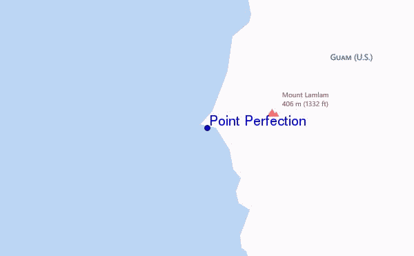 mapa de localização de Point Perfection
