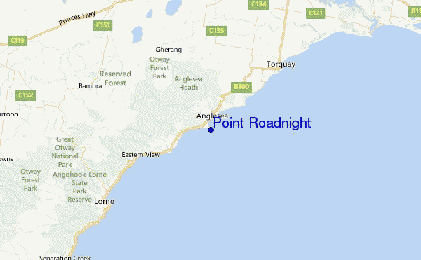 Point Roadnight Location Map
