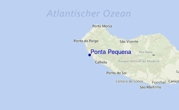 Ponta Pequena Location Map