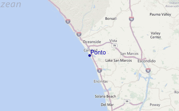 Ponto Location Map