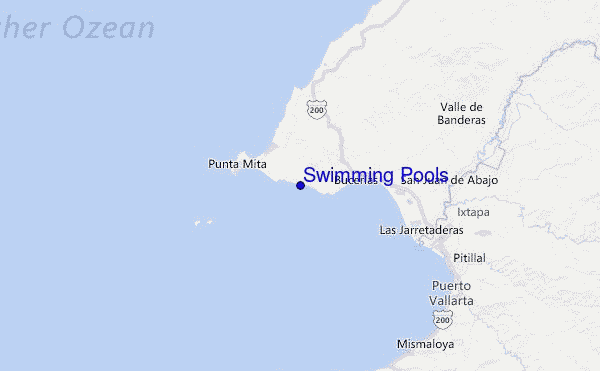Swimming Pools Location Map