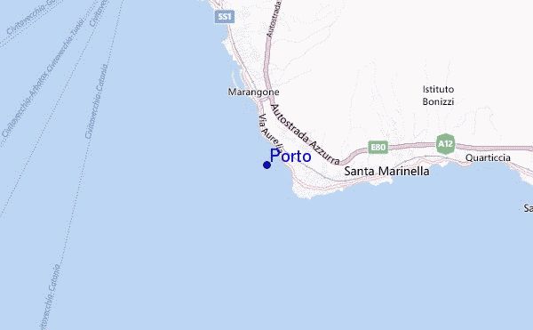 mapa de localização de Porto