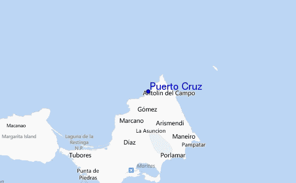 Puerto Cruz Location Map