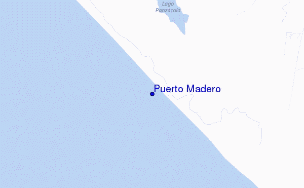 mapa de localização de Puerto Madero