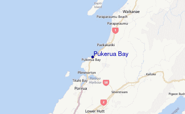 Pukerua Bay Location Map