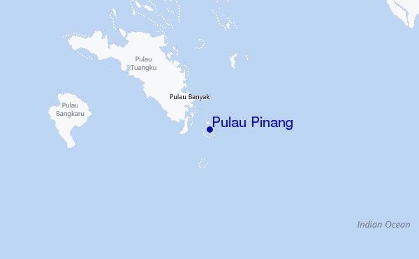 Pulau Pinang Location Map