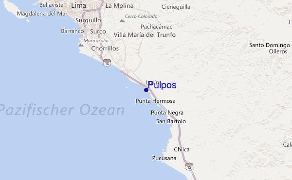 Pulpos Location Map