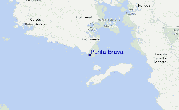 Punta Brava Location Map