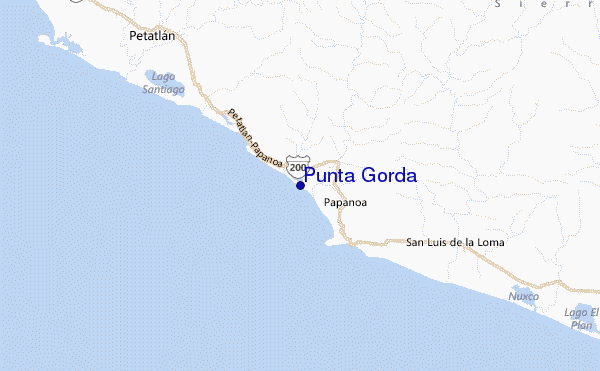 Punta Gorda Location Map