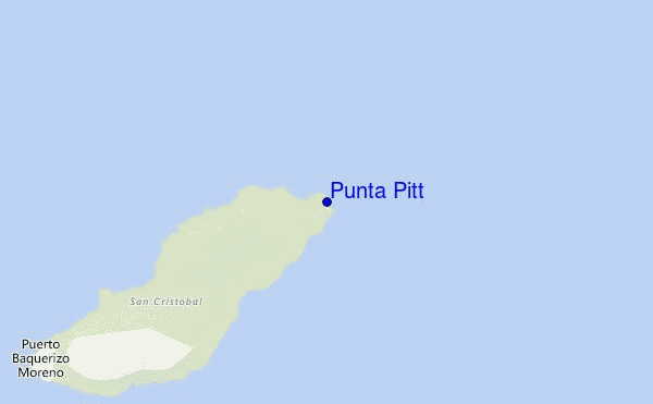 Punta Pitt Location Map