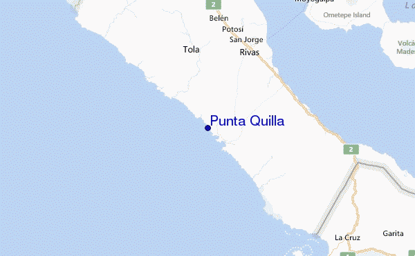 Punta Quilla Location Map