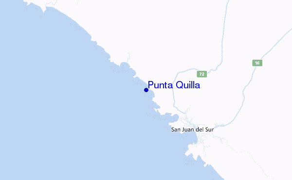 mapa de localização de Punta Quilla