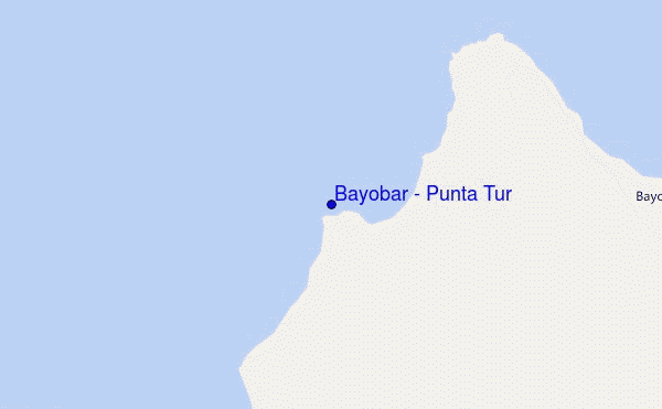 mapa de localização de Bayobar - Punta Tur