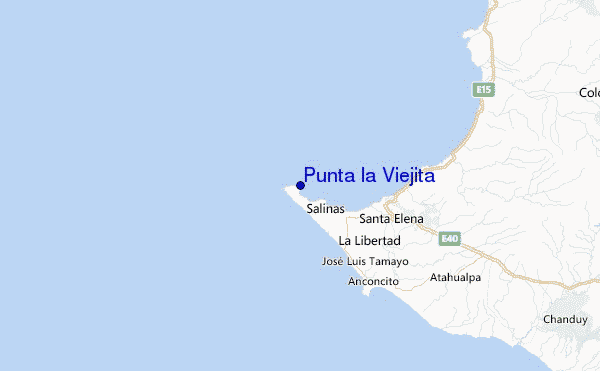 Punta la Viejita Location Map