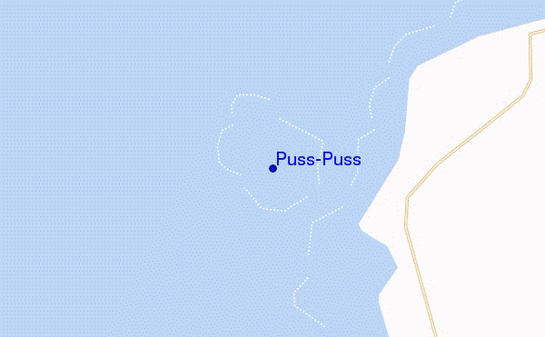 mapa de localização de Puss-Puss