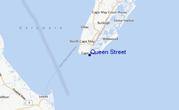 Queen Street Location Map