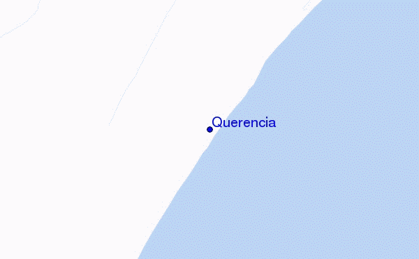mapa de localização de Querencia