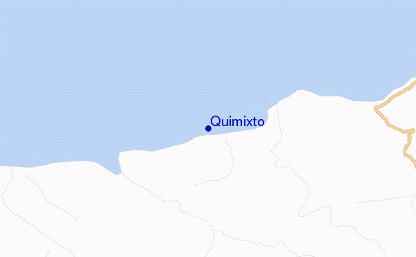 mapa de localização de Quimixto