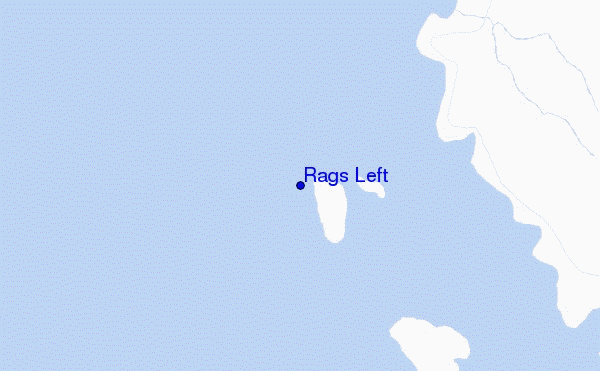 mapa de localização de Rags Left