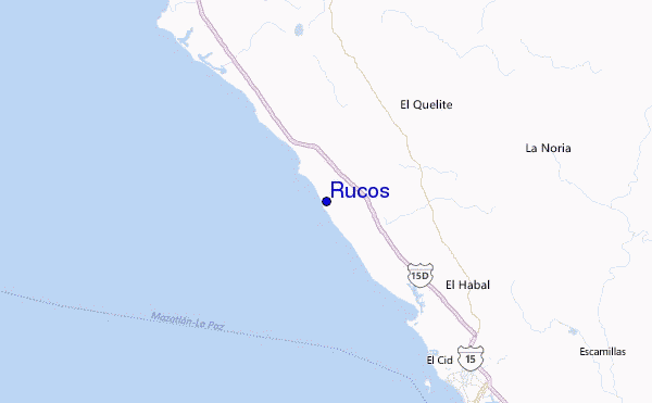 Rucos Location Map